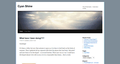 Desktop Screenshot of cyan-shine.com